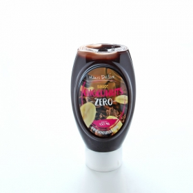 Sauce chocolat noisettes zéro flacon de 500 ml