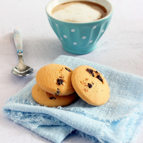 Mini cookies Hiperproteicos vainilla con pepitas de chocolate