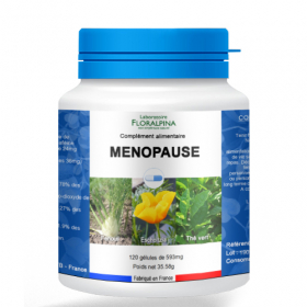 Menopause 120 gélules 511 mg Complément Alimentaire