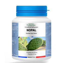 Nopal 60 gélules de 425 mg complément alimentaire