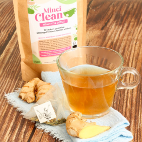 MinciClean Infusión depurativa Jengibre & Citronela 15 bolsitas