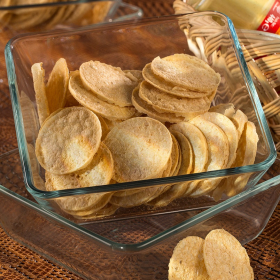Lot de 10 sachets de chips protéinées saveur poulet grillé 