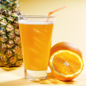 Lot de 10 sachets de boisson hyperprotéinée saveur Ananas Orange
