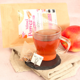 MinciPower - Infusión con vitaminas Arándano Rojo & Piña - 15 bolsitas