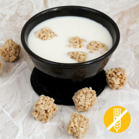 Bocados cereales vainilla chocolate blanco - Bouchées vanille SIN GLUTEN