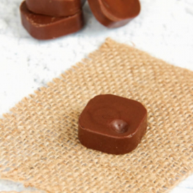 Caramelo de régimen relleno de chocolate SG