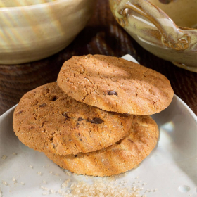 Cookies protéinés aux pépites de chocolat