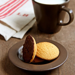 Mini palets protéinés shortbreads vanille chocolat