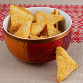 Proteinchips nach Tortilla-Speck-Art SG