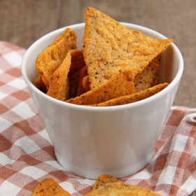 Tortilla chips al formaggio