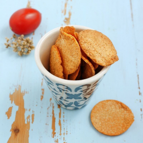 Batatas proteicas sabor tomate orégano SG- Chips tomate origan