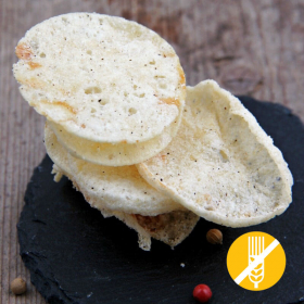 Chips proteicas sabor pimienta y sal marina SIN GLUTEN