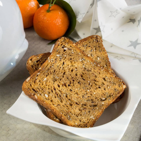 Biscottes protéinées graines et céréales