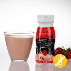 Bouteille smoothie hyperprotéiné UHT 200 ml fraise SANS GLUTEN