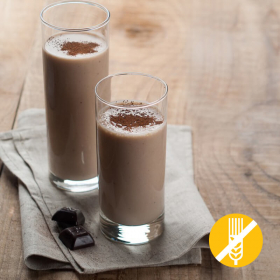 Bebida Hiperproteica Chocolate Caliente - Boisson Chocolat SIN GLUTEN 