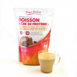 Hochproteinhaltiges Getränk Cappuccino Maxi-Beutel 450g 18 Portionen
