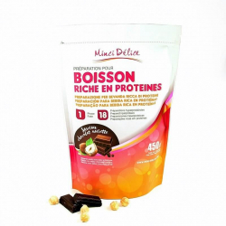 Boisson hyperprotéinée chocolat-noisette maxi sachet 450g 18 portions