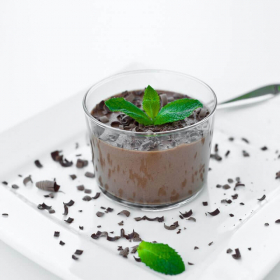 Dulce de Chocolate Negro Crujiente Hiperproteico SG - Entremets Chocolat Noir