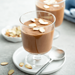 Dessert hyperprotéiné végan praline éclats de noisettes SG