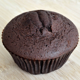 Muffin de chocolate rico em proteínas - Cake minute chocolat