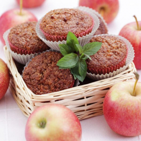 Cake hyperprotéiné minute pomme cannelle