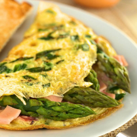 Omelette agli Asparagi