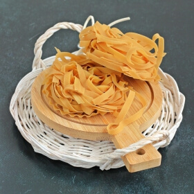 Pasta Tagliatelle Hiperproteica Bandeja de 2 porciones de 50g 
