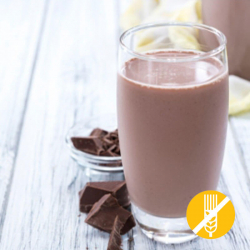 Substitut de repas milk-shake chocolat SANS GLUTEN