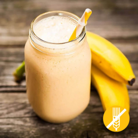 Sustitutivo de Comida Milk-shake Plátano - Substitut Repas Milk-Shake Banane SIN GLUTEN