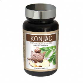 Konjac 60 gélules de 420 mg Complément Alimentaire