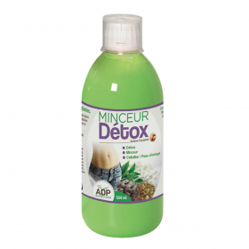 Perda de peso detox frasco de 500ml