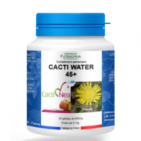 Cacti Water 45+ 60 cápsulas de 626 mg complemento alimenticio
