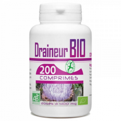 Draineur Phytothérapie 200 comprimés de 500 mg Complément Alimentaire  DLUO 30/04/2024