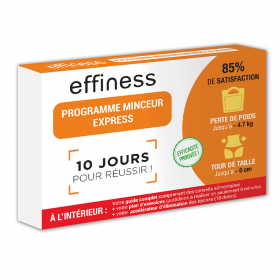 Effiness Programme Minceur express 10 monodoses complément alimentaire