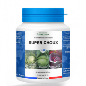 Cure Minceur Super choux 60 gélules de 545 mg complément alimentaire 