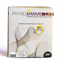 Physio manna Lax Depur Boite de 12 cubes Complément Alimentaire