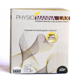 Physio manna Lax Depur Boite de 12 cubes Complément Alimentaire