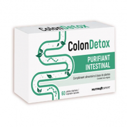 Colon Détox Etui de 60 gélules complément alimentaire