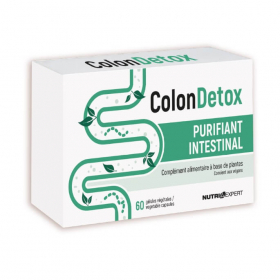 Colon Detox caja de 60 cápsulas suplemento alimenticio