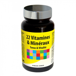 22 Vitamines et Minéraux 60 gélules Complément alimentaire