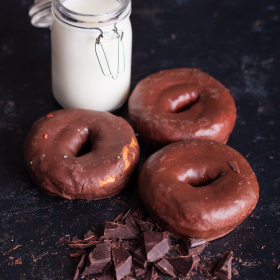 Donuts  Anillos proteicos de galleta 5 unidades
