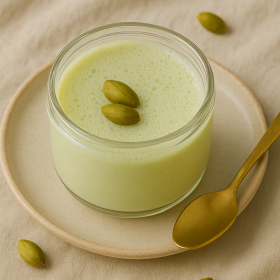 Flan de Pistacho Hiperproteico SG - Flan Pistache