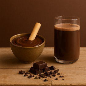 Batido hiperproteico sabor gianduia y colágeno