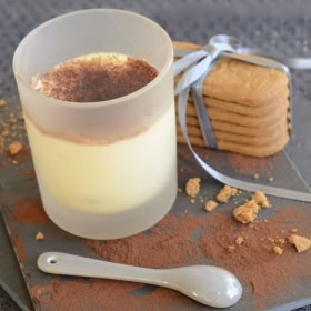 Crème hyperprotéinée saveur spéculoos